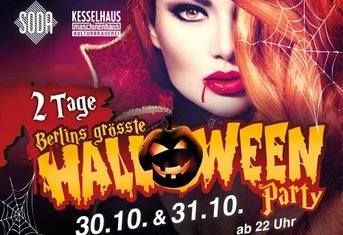 Berlins größte Halloween-Party in der Kulturbrauerei