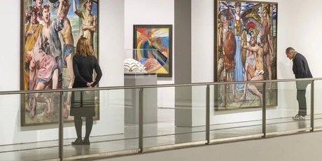 Ausstellungsansicht „Kunst in Berlin 1880—1980“, Berlinische Galerie