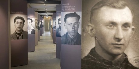Biografiegang im Dokumentationszentrum NS-Zwangsarbeit in Berlin