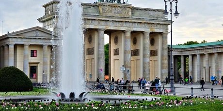 Tulpen am Brandenburger Tor