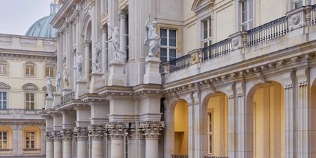 Foro Humboldt de Berlín, fachada norte del Schlüterhof