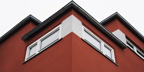 Fassadendetail, Bauhaus Siedlung Staaken, Berlin Spandau