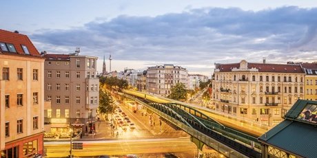 Hochbahn Schönhauser Allee Ecke Eberswalder Straße