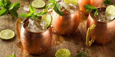 Icy Cold Moscow Mules