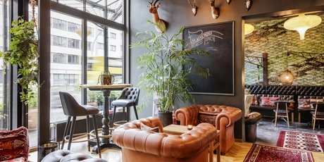15-Minuten-Stadt-Hotel Lulu Guldsmeden Café