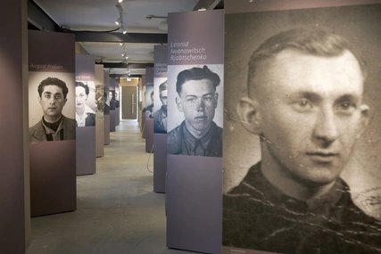 Biografiegang im Dokumentationszentrum NS-Zwangsarbeit in Berlin