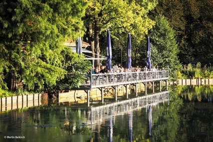 Ristorante Bootshaus Stella sul lago Lietzensee