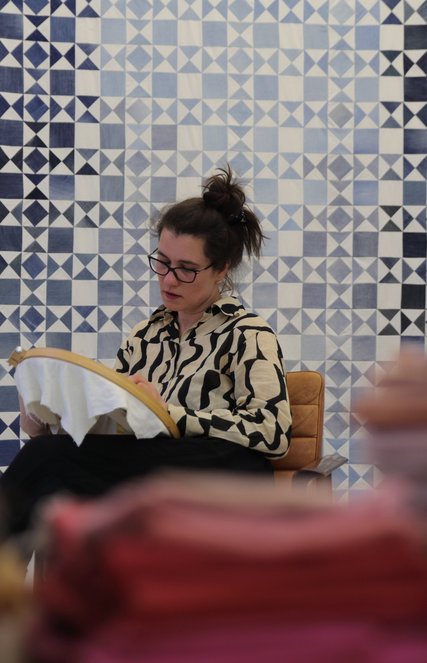 Marija Jaensch au travail