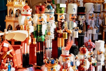 Nussknacker auf dem Weihnachtsmarkt Berlin