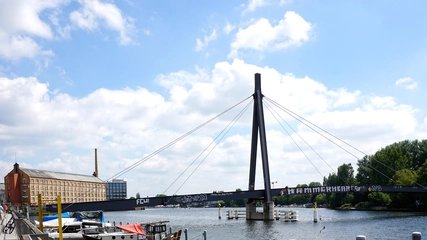 Bootsanleger in Oberschöneweide