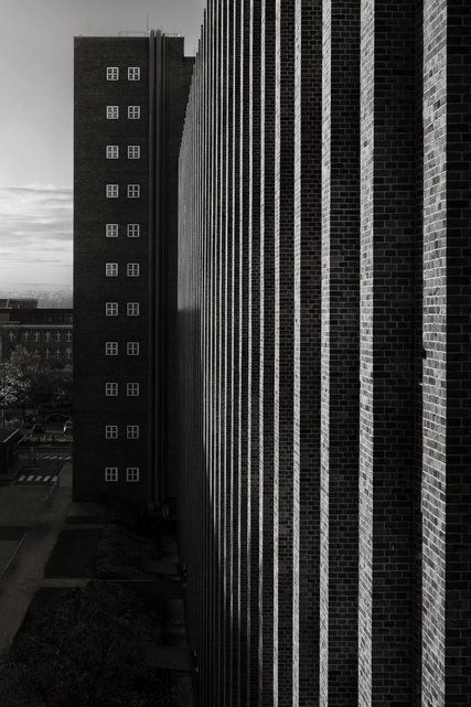 Fassade des Siemens Schaltwerk-Hochhaus