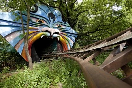 The Spreepark in the Plänterwald in Berlin