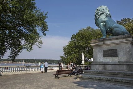 Flensburger Löwe am großen Wannsee