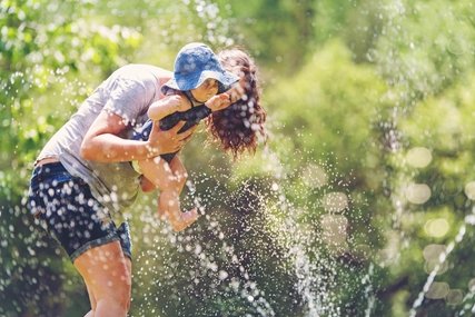 Wasserspielplätze