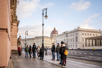 winterliche Stimmung auf der Museumsinsel