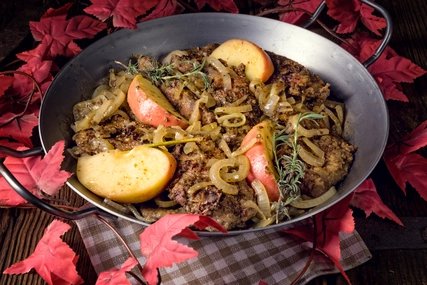 Berliner Küche: Leber mit Äpfeln