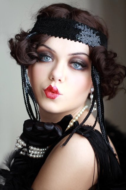 retro flapper style
