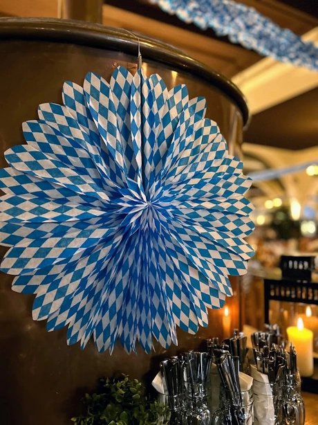 Bayerndekoration im Hofbräu Wirtshaus Berlin