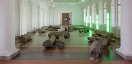 Joseph Beuys, DAS ENDE DES 20. JAHRHUNDERTS, Detail, 1982–1983