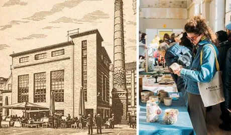 Kunstmarkt mit Craft Beer Kultur