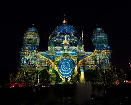 Illumination zum Festival of Lights, Berlin