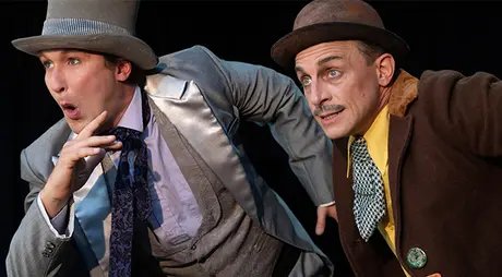 Märchen im Glaspalast von und mit dem Hexenberg Ensemble: Fischer un sin Fru | Hase & Igel