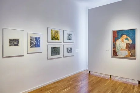 Ausstellungsansicht „Vietnam. Kunst. DDR. Reclaiming Solidarity", Stiftung Kunstforum Berliner Volksbank