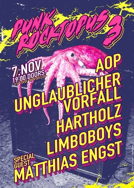 Punk Rocktopus 3