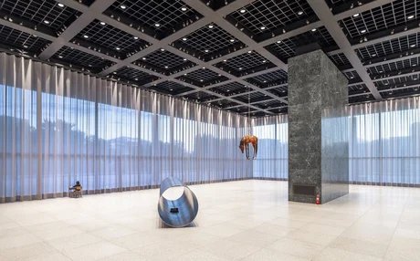 MAURIZIO CATTELAN. NIGHT, exhibition view, Neue Nationalgalerie, 2026