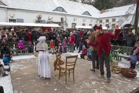 Märchenhafter Weihnachtsmarkt au Jagdschloss Grunewald