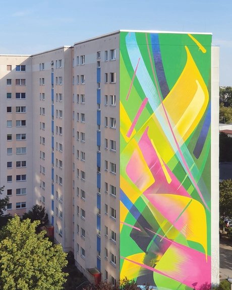 Murat 2019 des Künstlers Dixons, Alten Hellersdorfer Straße 129, Berlin