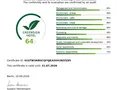 GreenSign Zertifikat English