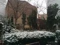 Hotelgarten im Winter