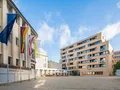 Vorhof des Hotels