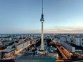 Blick auf die Berliner Innenstadt mit dem Fernsehturm