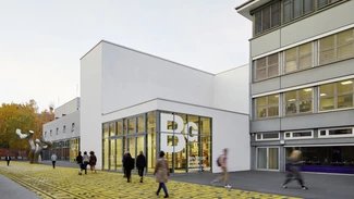 El patio de la Galería Berlinische