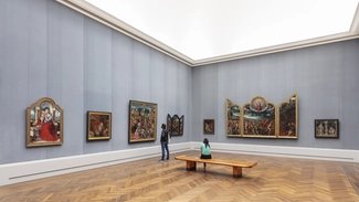 Saal der Gemäldegalerie Berlin