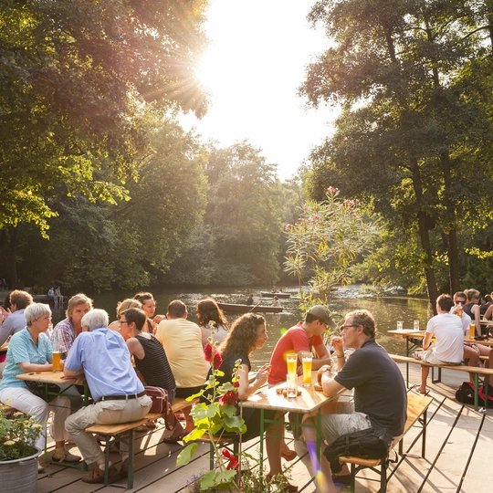 Cafe am Neuen See -  Biergarten in Berlin 