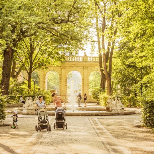 Märchenbrunnen im Volkspark Friedrichshain