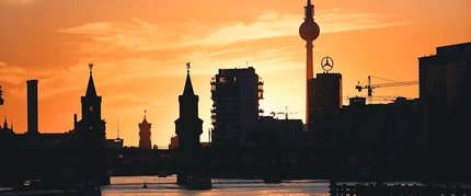 Spreepanorama am Abend