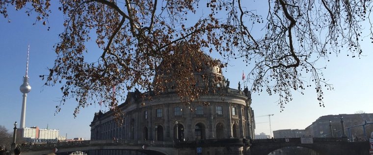 Bode-Museum im Winter