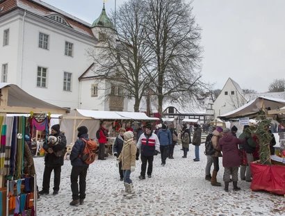 Märchenhafter Weihnachtsmarkt at the Jagdschloss Grunewald