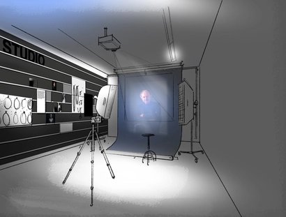 Werkstatt Exilmuseum Berlin, Studio