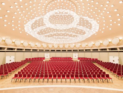 Sala conferenze al BCC di Alexanderplatz Berlino