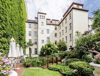 15-Min-Stadt-Hotel Garden Boutique Hotel Aussenfassade