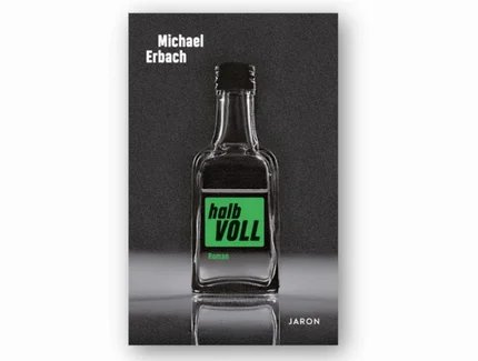 Buchcover "Halb Voll" von Michael Erbach