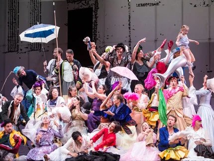 Dido & Aeneas, Tänzer:innen der Compagnie Sasha Waltz & Guests