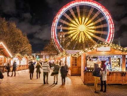 Berliner Weihnachtszeit am Roten Rathaus
