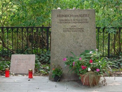 Kleist's grave in Berlin