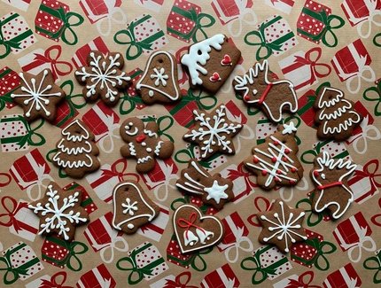 Lebkuchen auf dem Weihnachtsmarkt in Berlin